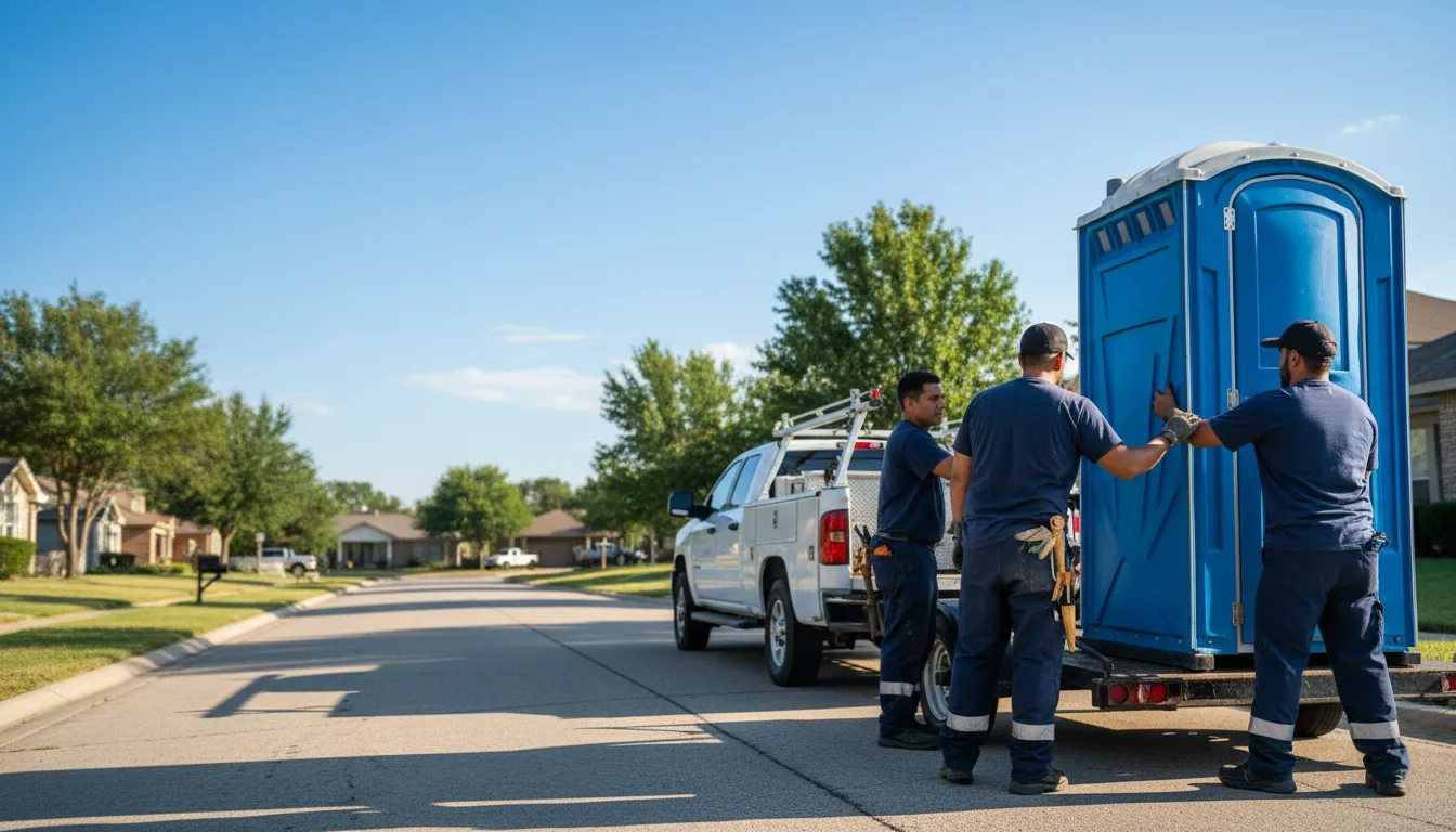 Portable Toilet Rental in Hutchinson, PA near me